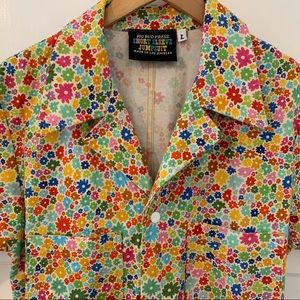 BIG BUD PRESS BLOSSOM SHORT SLEEVE JUMPSUIT